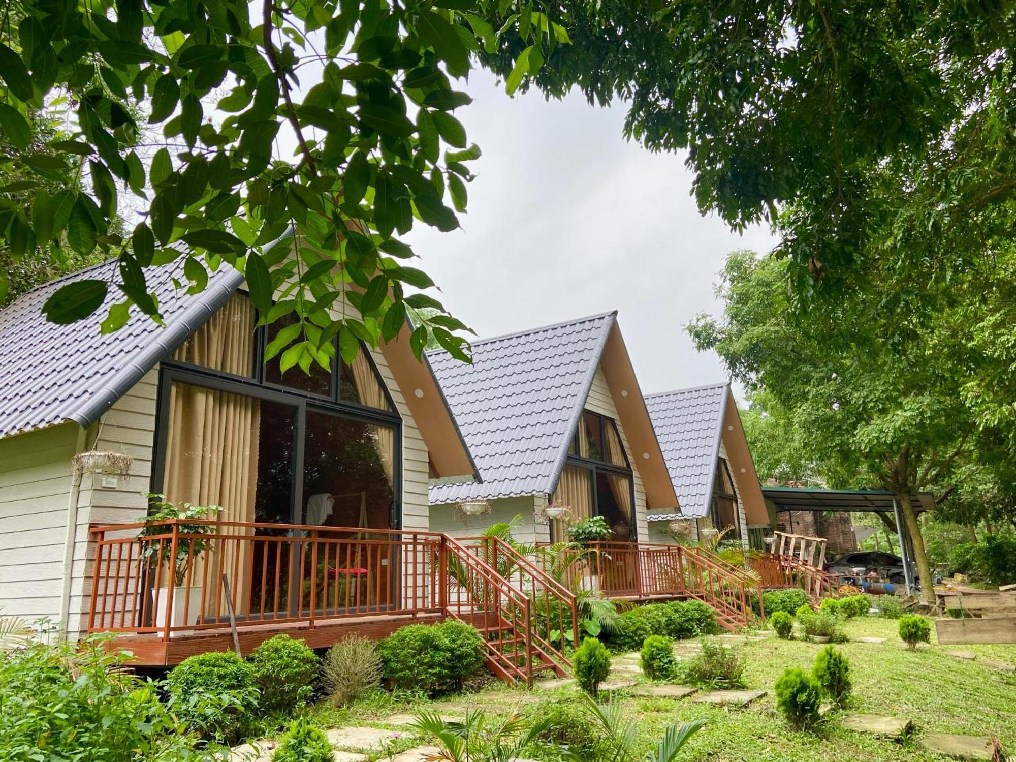 Chu Thien Homestay And Camping ฮานอย ภายนอก รูปภาพ
