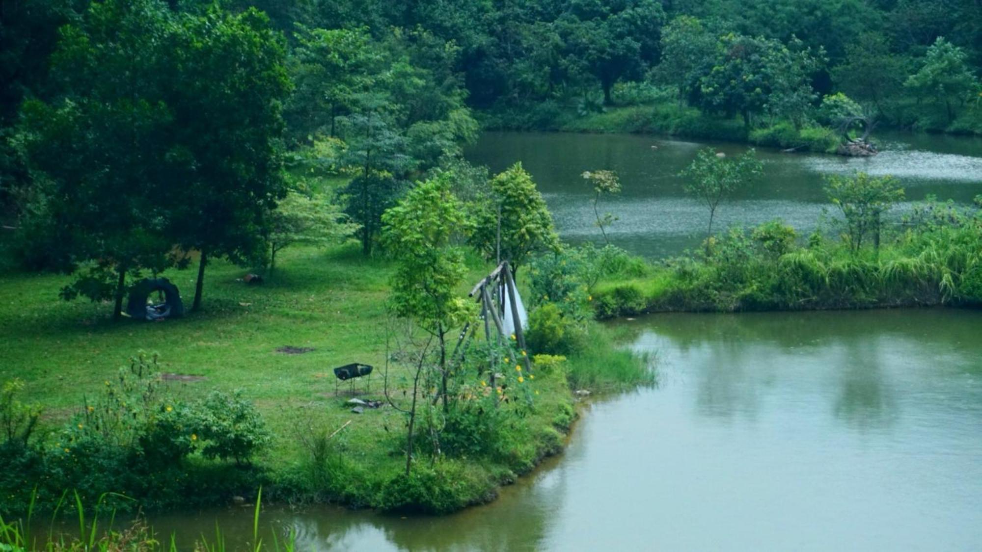 Chu Thien Homestay And Camping ฮานอย ภายนอก รูปภาพ